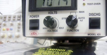 Figure 10: Peak current, and J for ground spacing = 30 m and ground resistance of 81 ohms