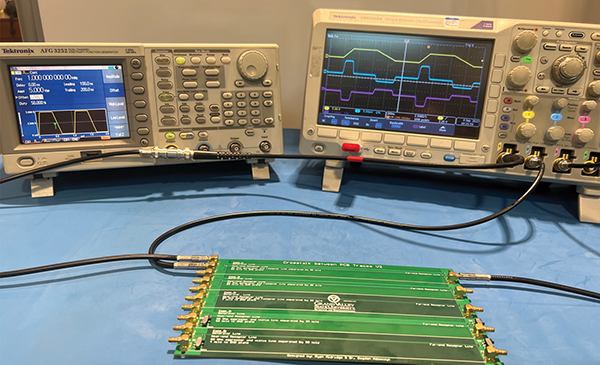 setup for time domain measurements