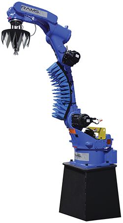 robot arm-based near-field system